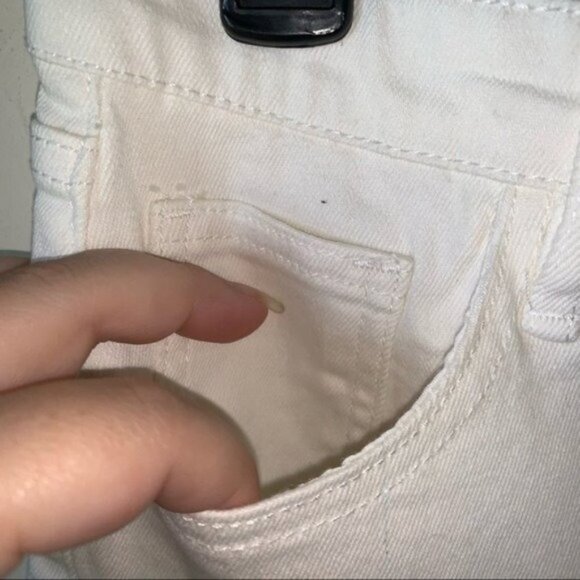 Shein Basics White Skinny Jeans High Rise Size 30 - Picture 7 of 9